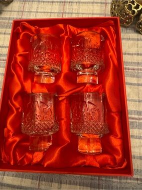 Set of 4 MAC Tools Embossed Sockets Shot Glass Set of 4 in Box